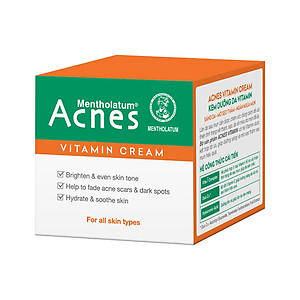 Kem dưỡng vitamin làm sáng da mờ sẹo thâm Acnes Vitamin Cream 50g