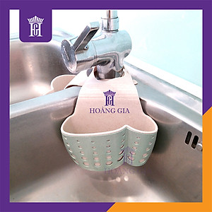 Giỏ Treo Chậu Rửa Bát Bồn Rửa Chén Chất Lượng Cao Đựng Giẻ Rửa Bát - Hoàng Gia JY189 - Màu Xanh Ngọc