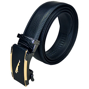 Thắt lưng nam,dây nịt nam HÀ NAM da bò thật khóa tự động TLNA2032