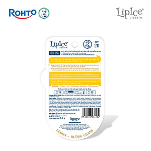 Son dưỡng môi không màu chuyển kem mịn LipIce Creamy