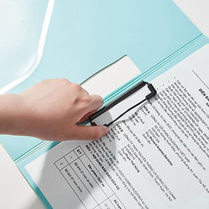 Bìa kẹp tài liệu trình ký ngang nhựa PP, A4, thương hiệu AO+