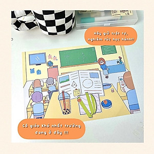 Bộ Tranh Tương Tác Cô Tiên Xanh - Lớp Học Bất Ổn