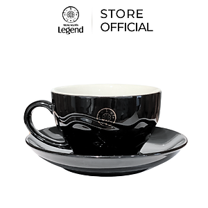 Bộ Tách Đĩa Gốm Cappuccino Trung Nguyên Legend - 210 ml