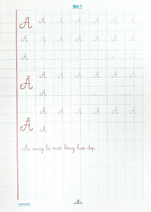 Vở Ô Ly Tập Viết - Chữ Cái - Theo Chuẩn Chương Trình Sách Giáo Khoa Mới - Chân Trời Sáng Tạo