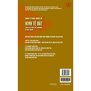 Quản lý nhà nước về kinh tế đất theo cơ chế thị trường ở Việt Nam