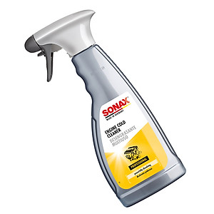 Chai xịt làm sạch bảo vệ khoang máy động cơ ô tô chuyên dụng Sonax 543200 500ml - tặng 1 khăn 3M màu ngẫu nhiên - Chống oxy hóa và ăn mòn, chống tĩnh điện, dùng được nhiều bề mặt, không để lại vết ố
