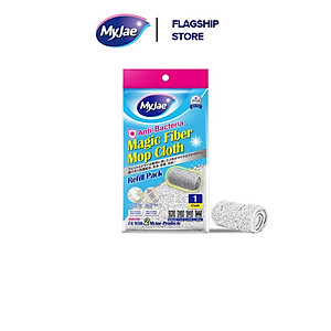 Bông Lau Thay Thế MyJae Đài Loan Sợi Fiber Cho Cây Lau Nhà Tự Vắt Kháng Khuẩn Và Cây Lau Nhà Phun Sương 33.5 x 10.5 cm