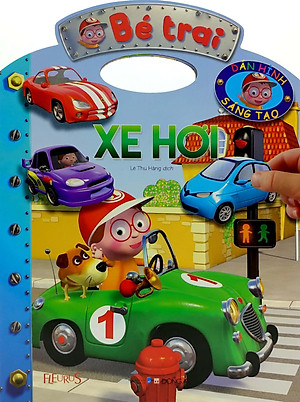 Sách Bé Trai Dán Hình - Xe Hơi