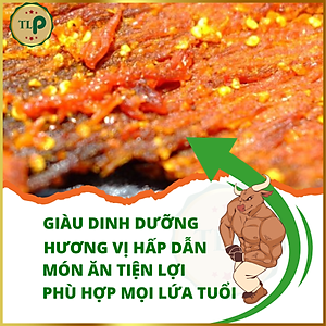 KHÔ BÒ MIẾNG TÂN LỘC PHÁT - HŨ 150G