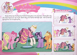 My Little Pony - Tập Tô Màu Sáng Tạo 4Q - Vườn Cổ Tích Vui Nhộn