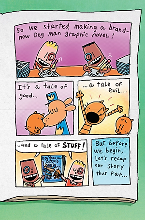 Dog Man #4: Dog Man And Cat Kid: A Graphic Novel