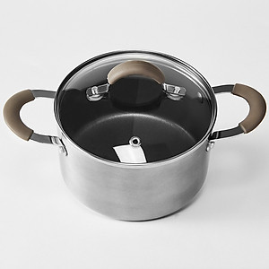 Nồi Lock&Lock Handycook LHD1142 Có Nắp Đậy 14cm - Màu Xám