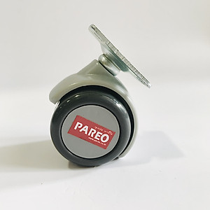 Bộ 4 bánh xe càng xoay 360 độ 38-50mm cho ghế/bàn xoay văn phòng nội thất - tải 40kg - Happy MoveThái Lan