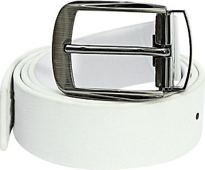 Thắt Lưng Nam Da Bò Đầu Kim Huy Hoàng HT4107 (120 x 4 cm) - Trắng