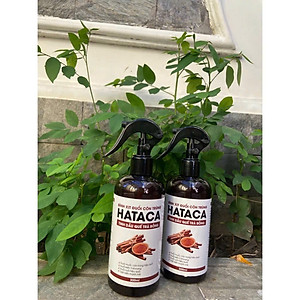 Bình xịt phòng tinh dầu quế diệt kiến 3 khoan và các loại côn trùng HATACA 300ML 