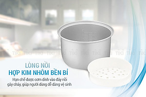 Nồi Cơm Điện Nắp Gài Sharp KS-19TJVST (1.8 Lít) - Hàng chính hãng