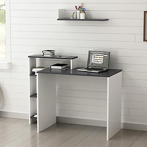 Bàn vi tính gỗ phong cách hiện đại SMLIFE Dracule