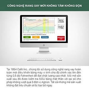 Cà Phê Nguyên Hạt Hạng 1 Sàng 1864/64 in Trọng lượng 220g THUNDER No.1 - 1864 CAFÉ