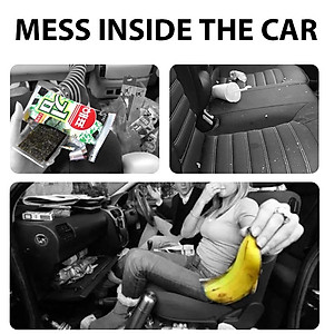 Thùng rác mini ô tô, thùng đựng rác ô tô xe hơi nhỏ gọn đa năng gắn cửa xe sau ghế tiện dụng