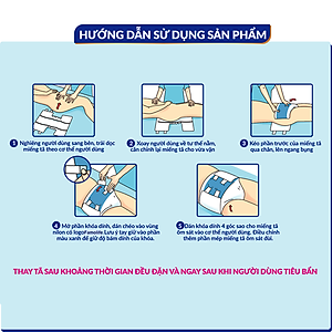 Tã dán người già FAMOLIFE Cao Cấp mềm mại, thấm hút, chuẩn chất lượng Châu Âu - Gói 10 Miếng
