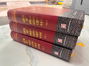 Sách - Lịch Sử Phật Giáo Việt Nam Bộ 3 Tập - Bìa Cứng ( Lê Mạnh Thát )