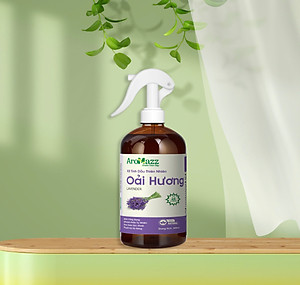 Xịt Tinh Dầu Thơm Phòng Ngủ Từ Thiên Nhiên , Khử Mùi Thơm Phòng Ngủ Ngon Nhiều Mùi Oải Hương, Sả Chanh, Cam Sả, Vỏ Quế Bạc Hà Chai Lớn 300ml