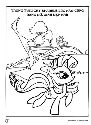 Sách My Little Pony - Jumbo Tô Màu Và Các Trò Chơi 7