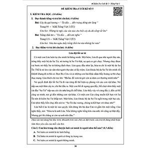 Đề Kiểm Tra Tiếng Việt 2 - Tập 2