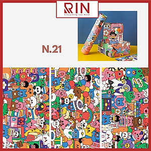 Giấy bọc sách vở / Giấy gói quà / giấy bao tập / giấy bao vở học sinh, sinh viên size A4, B5, A5 cao cấp – 24 cuốn