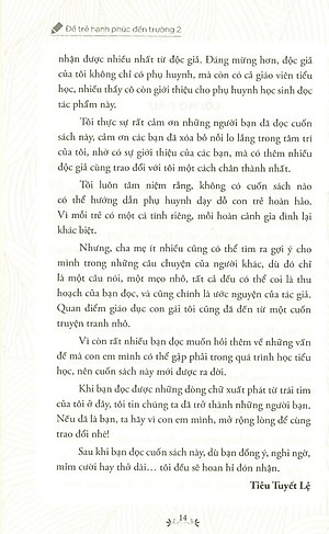 Sách Để Trẻ Hạnh Phúc Đến Trường 2