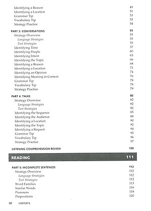 Longman Preparation Series For The Toeic Test: Listening And Reading (6Th Edition) Student Book With Mp3 & Answer Key Level Intro