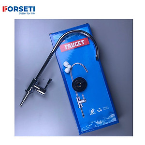 Vòi nối nhanh lấy nước RO inox 304 Forseti dùng cho các máy lọc nước của Karofi, Korihome, Kangaroo.... BẢO HÀNH 3 NĂM - Hàng chính hãng