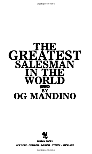 Sách The Greatest Salesman in the World