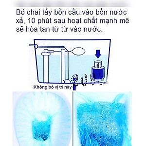 [MUA 6 ĐƯỢC 8 GIÁ KHÔNG ĐỔI] Vỉ 6+2 viên tẩy tự động làm sạch và làm thơm bồn cầu Hando