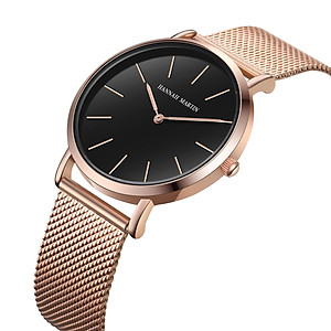 Mua Women's Rose Gold Watch Analog Quartz Stainless Steel Mesh