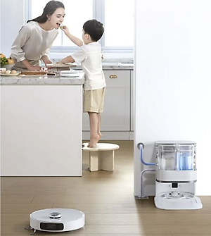 Robot Hút Bụi Lau Nhà Dreame L40s Ultra Xòe Giẻ, Tẩy Nước Nóng Lực Hút 19.000 Pa - Hàng Chính Hãng