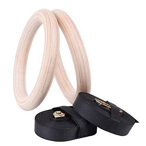 Vòng Treo Gỗ Tập Gym Gymnastic Rings Cleacco 