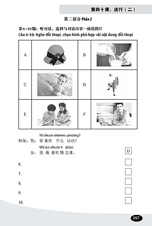 Bài Tập 301 Câu Đàm Thoại Tiếng Hoa - Luyện Thi HSK 1-2