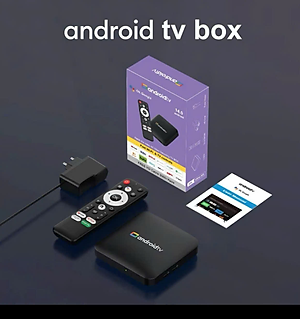 Android Tivi Box - Ram 2G - Android TV 10 - Dual Wifi - Bluetooth - Netflix - Remote Tìm Kiếm Bằng Giọng Nói - Hàng Nhập Khẩu