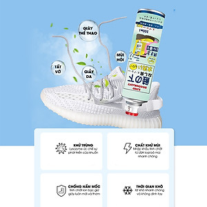 Bình xịt lưu hương chống thối chân, khử mùi giày XIMO, kháng khuẩn, công nghệ Bạc ion (VSG08-1)