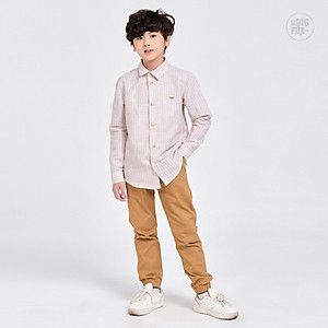 Quần dài kaki cho bé trai Bigfox - Miss Meow quần thu đông cho bé chun gấu phong cách Âu Mỹ 5 - 11 tuổi