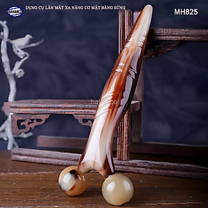 Dụng cụ lăn 3D - V Line massage nâng cơ mặt và body bằng sừng (MH825) day ấn huyệt, làm đẹp da - chăm sóc sức khỏe - HAHANCO