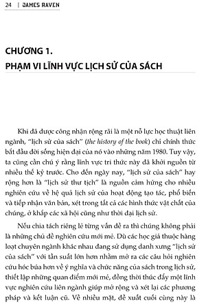 Sách Lịch sử của sách