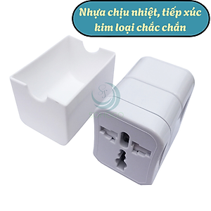 Bộ Chuyển Đổi Ổ Cắm Du Lịch- Adapter Du Lịch Quốc Tế 3 Chân – Ổ Cắm Chuyển Đổi Chuẩn Quốc Tế Mini- Ổ Cắm Đa Chuẩn Du Lịch – Gọn Nhẹ Tiện Lợi- Bộ Chuyển Phích Cắm Đa Năng Du Lịch Toàn Cầu