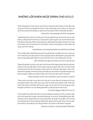 Build - Những Điều Đáng Làm Tạo Ra Sản Phẩm Đáng Giá