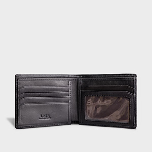 Ví nam da bò Lata ( Thời trang nam - Ví da thật LVN70 )