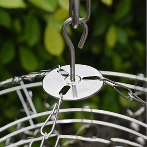 Móc Treo Quần Áo, Móc Phơi Đồ Trẻ Em Inox Kiểu Tròn 20 Kẹp Thương Hiệu TOKDODO