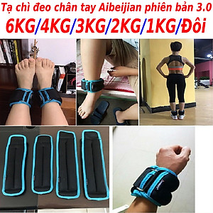 Tạ đeo cổ chân tay 6KG/5KG/4KG/3KG/2KG/1KG/Đôi phiên bản bi sắt 4.0 chính hãng KYTA SPORT, phiên bản tạ đeo chân tay siêu gọn dành cho yoga, gymer, bale, múa, chạy bộ và thể dục thể thao