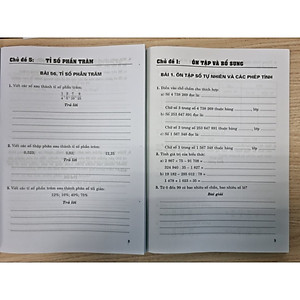 Sách - Combo vở bài tập nâng cao toán 5 / 1+2 (bám sát sgk chân trời sáng tạo) + ha