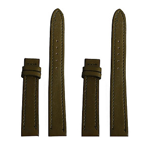 Dây đồng hồ Huy Hoàng da bò size 12, 14 màu rêu, xám, xanh da HT8109-10-11